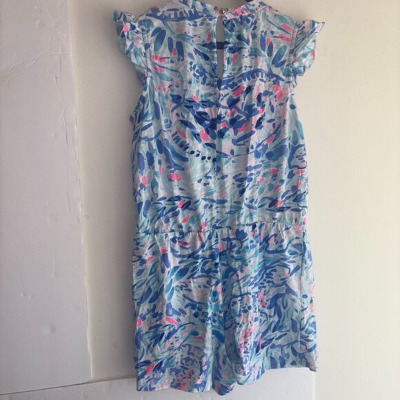 Lilly Pulitzer One Piece Girls Romper XL - Picture 4 of 8